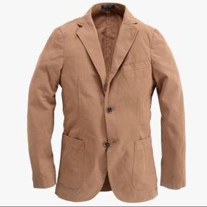 Hugh & Crye Brown Casual Cotton Blazer